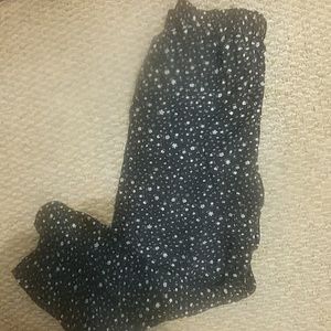 Woman within baggy pants